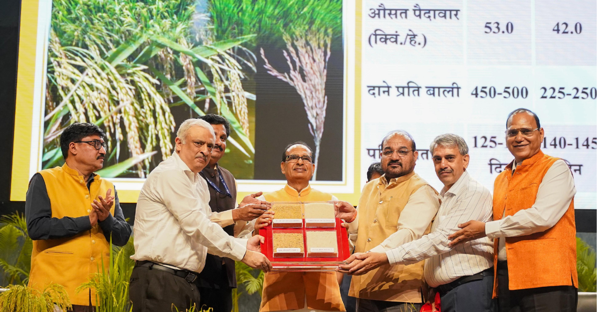 India became the first country in the world to develop genome edited rice varieties