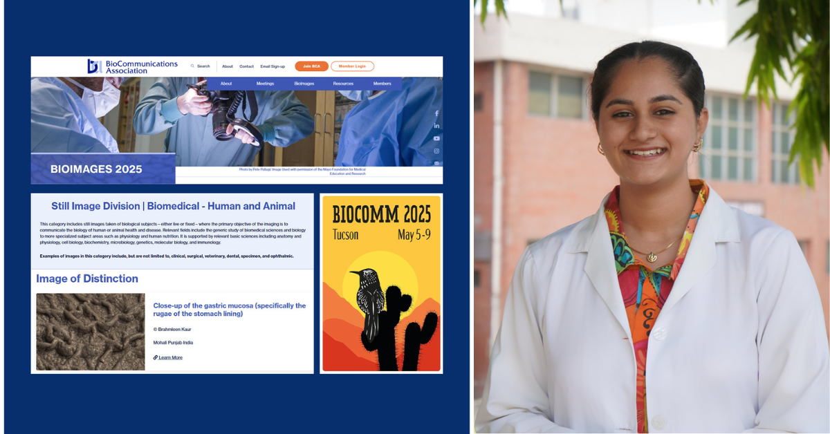 Brahmaleen Kaur BioImages 2025 winner