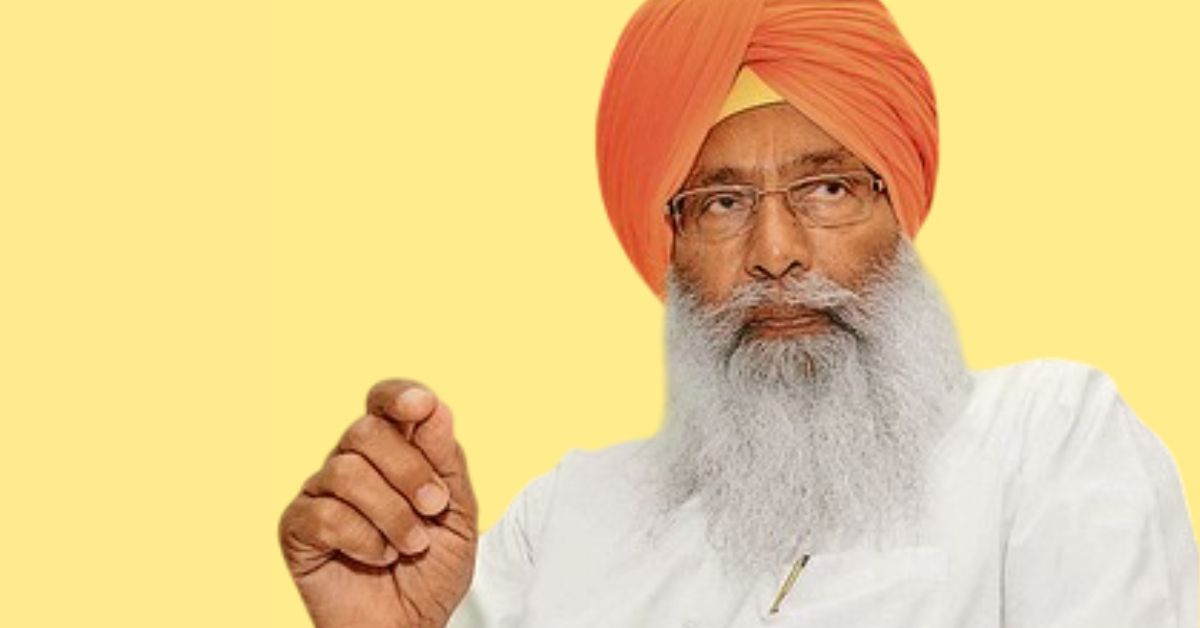 Veteran Shiromani Akali Dal leader Sukhdev Singh Dhindsa is no more