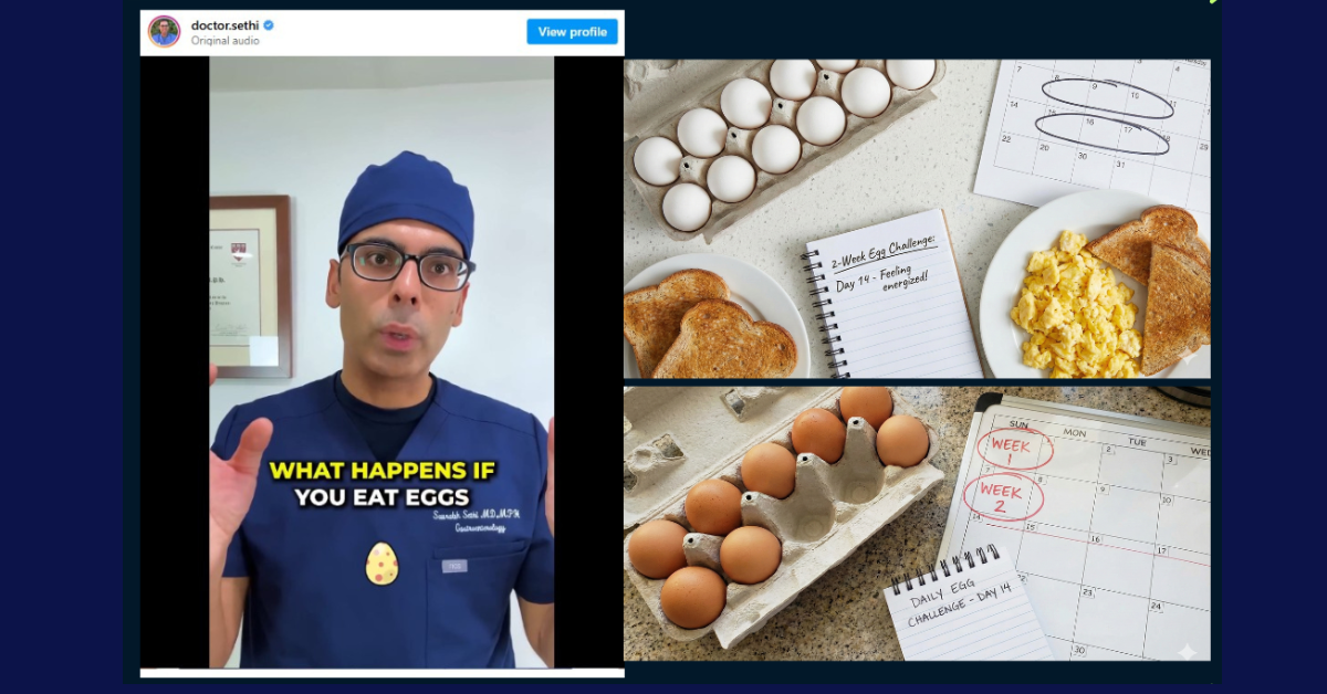 ਰੋਜ਼ਾਨਾ ਅੰਡੇ ਖਾਣ ਦੇ ਫਾਇਦੇ, ਸਿਹਤ ਨੁਸਖੇ, ਪ੍ਰੋਟੀਨ ਡਾਈਟ, ਅੱਖਾਂ ਦੀ ਰੋਸ਼ਨੀ, ਫੈਟੀ ਲਿਵਰ ਦਾ ਇਲਾਜ, Health News Punjabi, Eggs Benefits in Punjabi, Dr Sethi Tips.