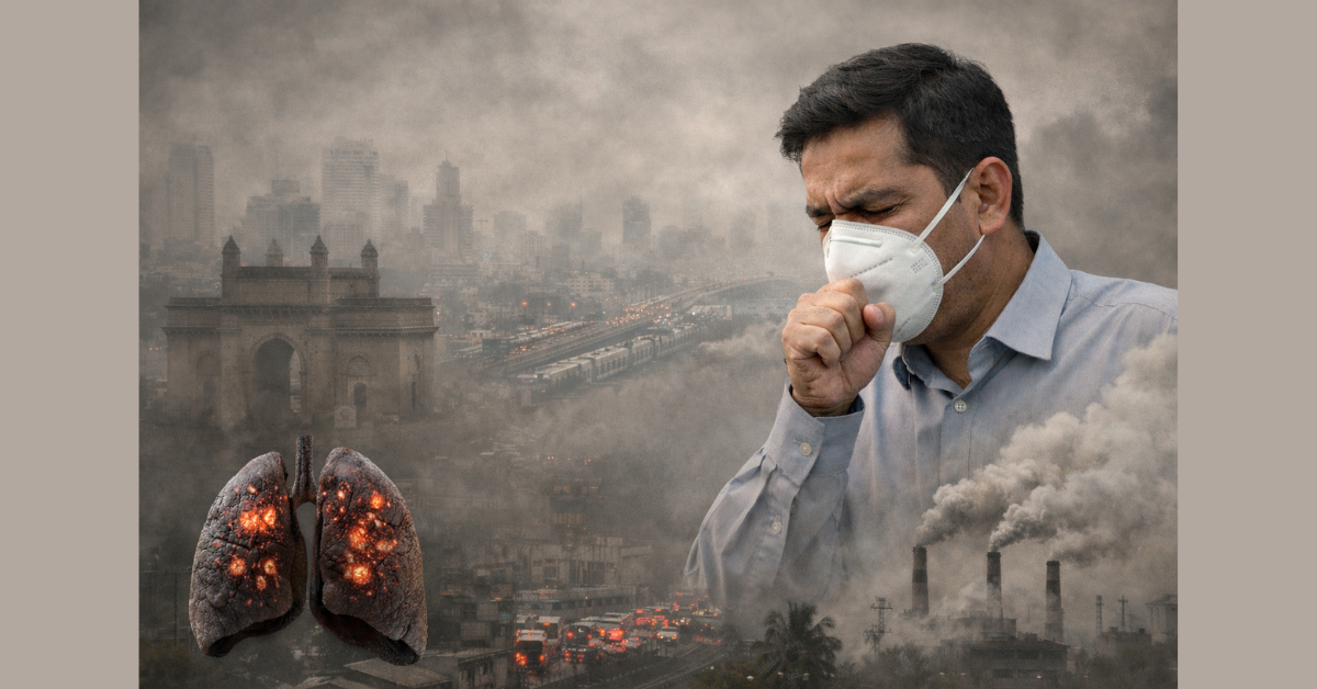 Air Pollution, Lung Cancer, Maharashtra Health Report, Mumbai Air Quality, PM 2.5 Effects, Carcinogens, Delhi Pollution News