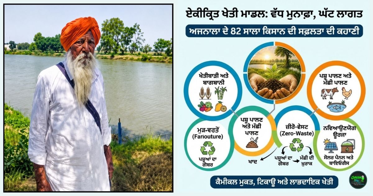 ਇੰਟੀਗ੍ਰੇਟਿਡ ਫਾਰਮਿੰਗ ਮਾਡਲ ਪੰਜਾਬ (Integrated farming model Punjab)