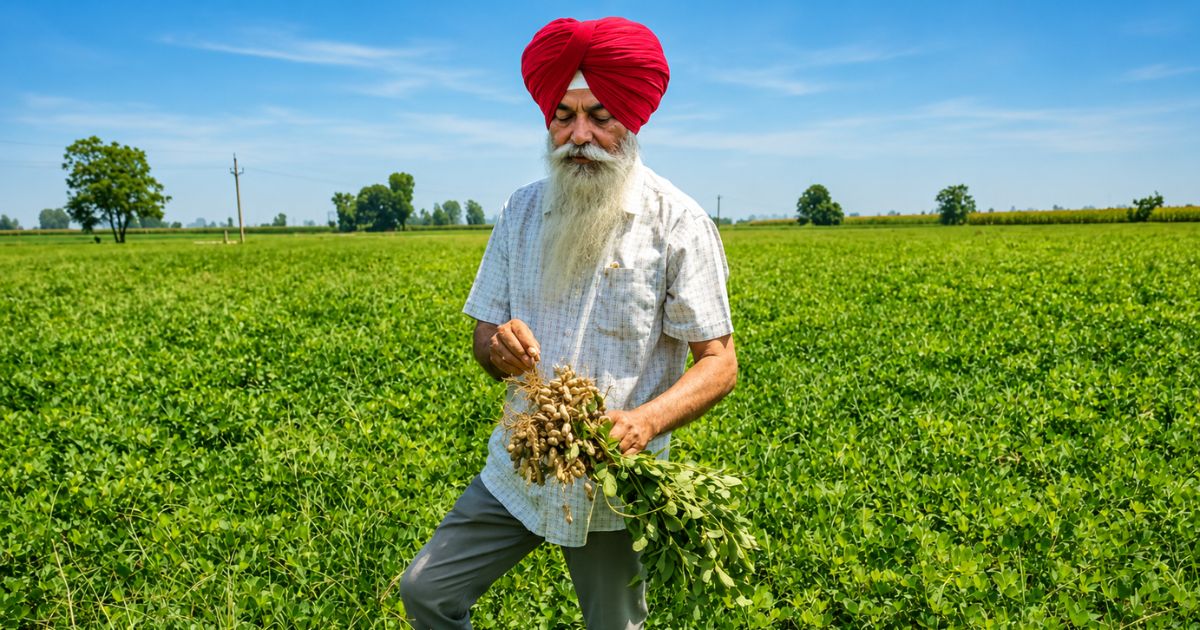 ਮੂੰਗਫਲੀ ਦੀ ਖੇਤੀ ਪੰਜਾਬ (Groundnut farming Punjab)