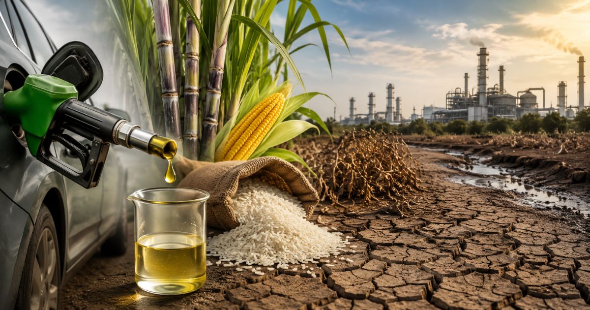 ethanol blending water crisis in India